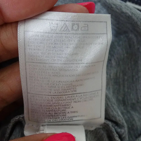 Reebok Athletic Graphic Tee T-Shirt Boys Size 8 Gray Short Sleeve Crewneck - Picture 5 of 6